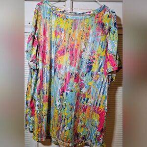 Reel Legends Women's Shirt 2X Performance Short Sleeve Reel Tec Fishing Outdoor